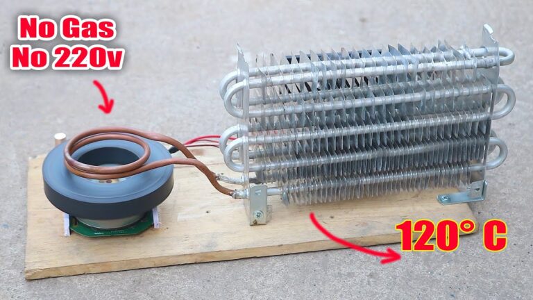 como hacer una lámpara de inducción magnética